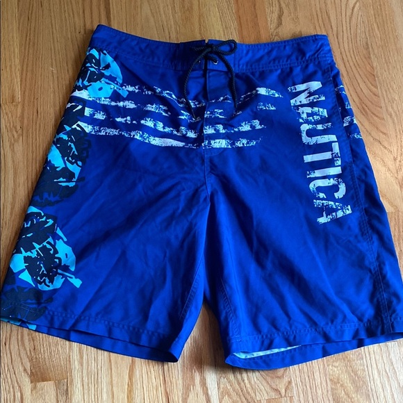 Nautica Other - Nautica Men's Bold Blue Swim Shorts